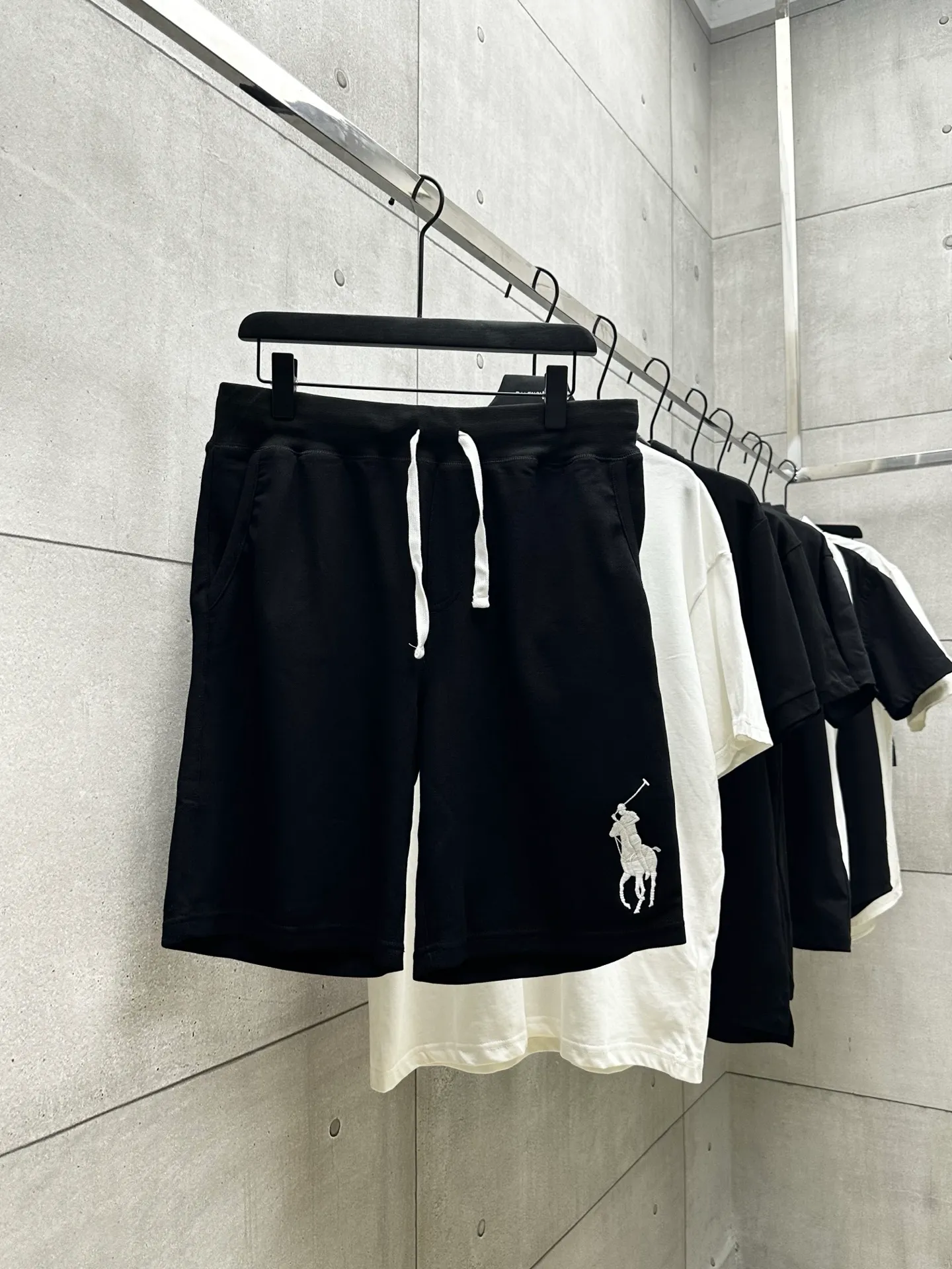 P158 #006 Ralph lauren Ralph Lauren series uses 240G high-end fabrics, Behringer 1000-needle embroidery restores ZP, complete three-label accessories, color: black, size: S M L XL